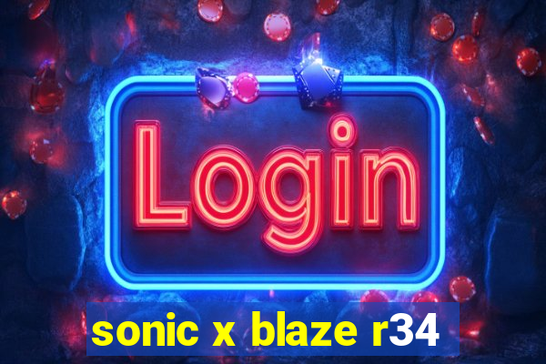 sonic x blaze r34